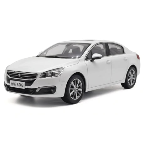 [OEM] 1:18 Peugeot 2014 508 White Model Car Die-Cast