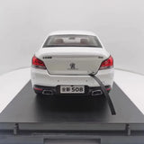[OEM] 1:18 Peugeot 2014 508 White Model Car Die-Cast
