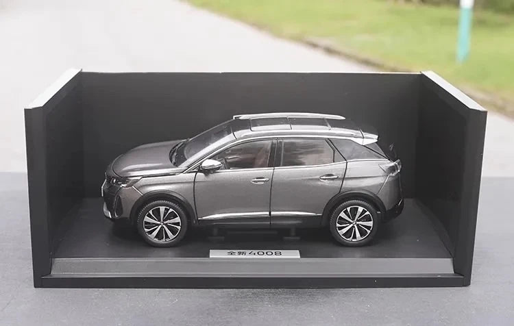 [OEM] 1:18 Peugeot 2023 4008 グレー モデルカー Die-Cast