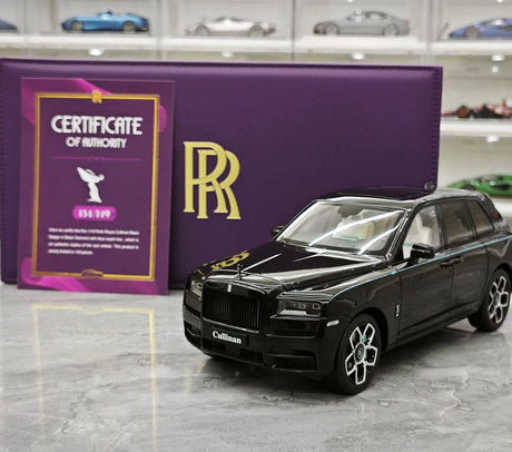 OEM Rolls-Royce 2018 Cullinan BB Black 1:18 – Modello da collezione pressofuso