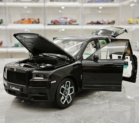 OEM Rolls-Royce 2018 Cullinan BB Black 1:18 – Modello da collezione pressofuso