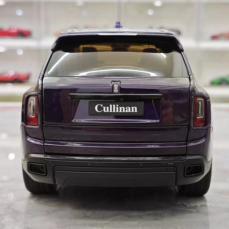 [OEM] 1:18 Rolls-Royce 2018 Cullinan Purple pienoismalli Die-Cast