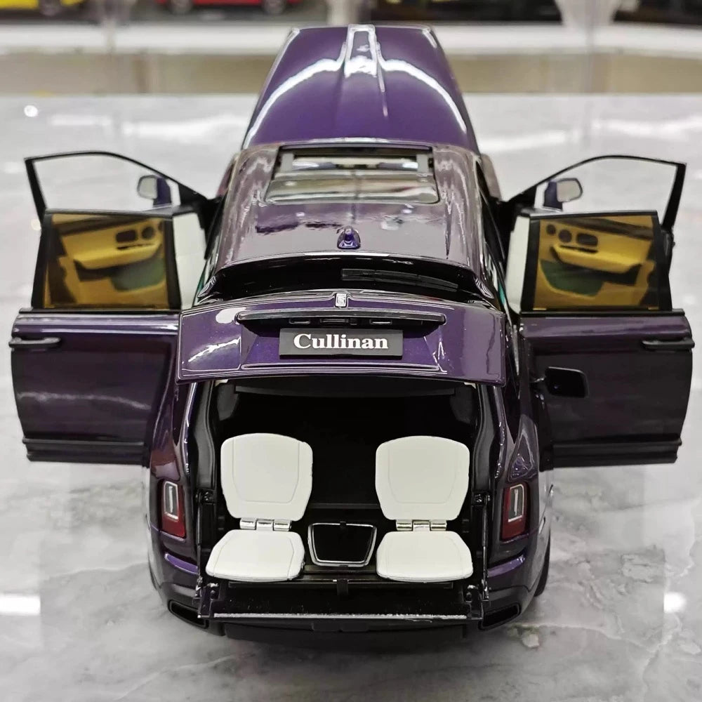 [OEM] 1:18 Rolls-Royce 2018 Cullinan paars modelauto Die-Cast
