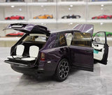 [OEM] 1:18 Rolls-Royce 2018 Cullinan Purple Model Car Die-Cast