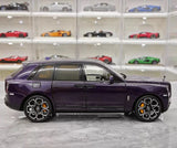 [OEM] 1:18 Rolls-Royce 2018 Cullinan Purple Model Car Die-Cast
