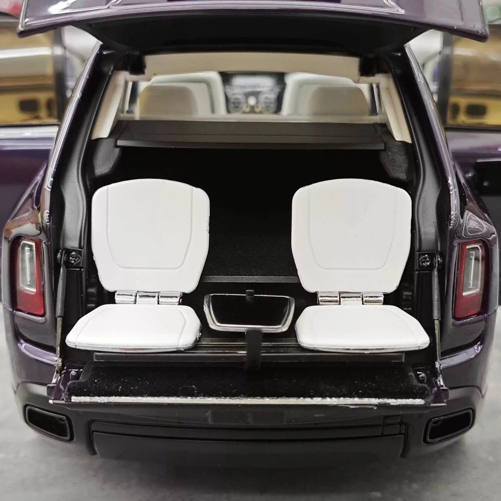 [OEM] 1:18 Rolls-Royce 2018 Cullinan paars modelauto Die-Cast