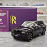 [OEM] 1:18 Rolls-Royce 2018 Cullinan Purple Model Car Die-Cast