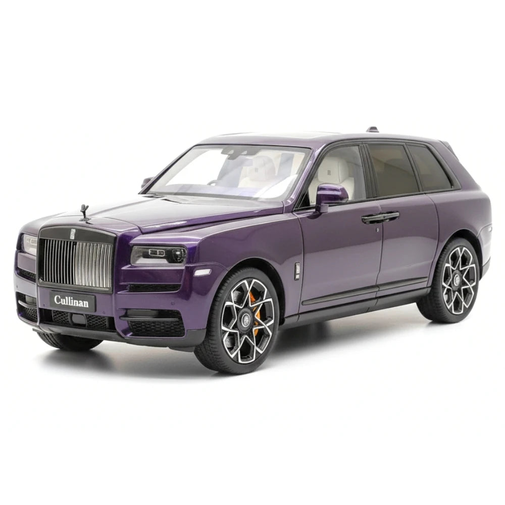 [OEM] 1:18 Rolls-Royce 2018 Cullinan Purple Model Car Die-Cast