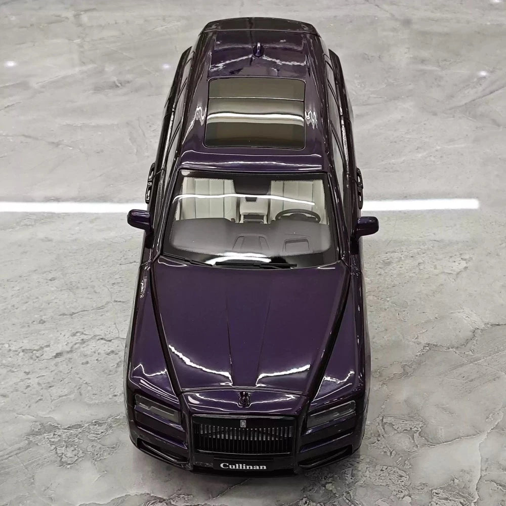 [OEM] 1:18 Rolls-Royce 2018 Cullinan paars modelauto Die-Cast