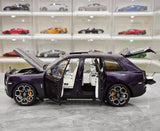 [OEM] 1:18 Rolls-Royce 2018 Cullinan Purple Model Car Die-Cast