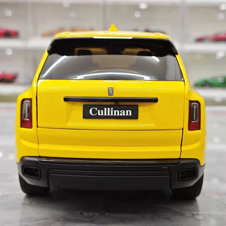 [OEM] 1:18 Rolls-Royce 2018 Cullinan Yellow pienoismalli Die-Cast