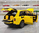 [OEM] 1:18 Rolls-Royce 2018 Cullinan gul modellbil Die-Cast