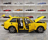 [OEM] 1:18 Rolls-Royce 2018 Cullinan gul modellbil Die-Cast