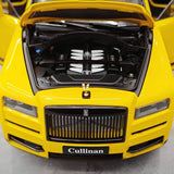 [OEM] 1:18 Rolls-Royce 2018 Cullinan gul modellbil Die-Cast
