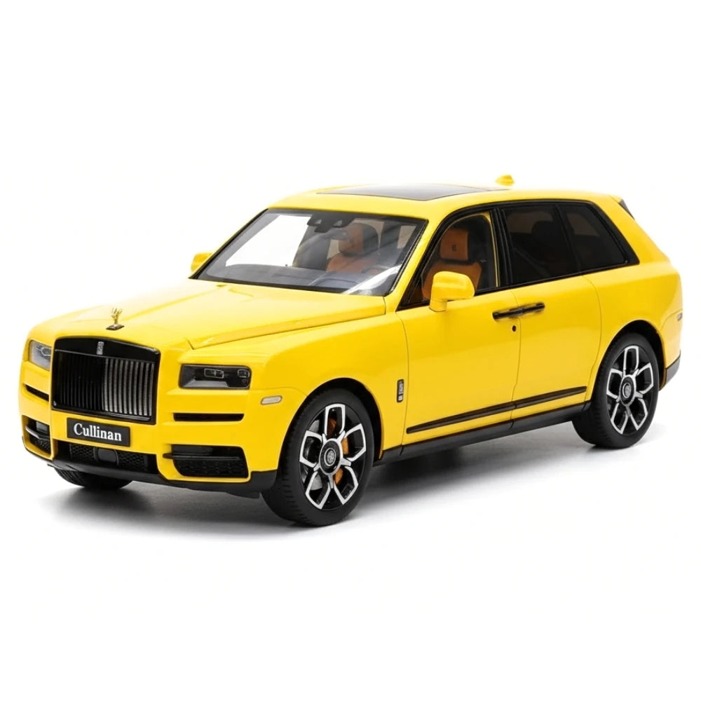 [OEM] 1:18 Rolls-Royce 2018 Cullinan Yellow Model Car Die-Cast
