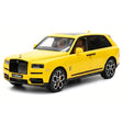 [OEM] 1:18 Rolls-Royce 2018 Cullinan gul modellbil Die-Cast
