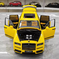 [OEM] 1:18 Rolls-Royce 2018 Cullinan Yellow Model Car Die-Cast