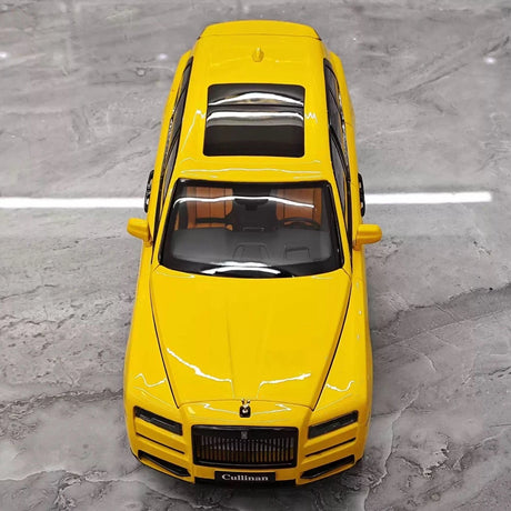 [OEM] 1:18 Rolls-Royce 2018 Cullinan Yellow pienoismalli Die-Cast