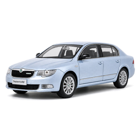Skoda 2008 Superb B6 Blue 1:18 diecast model car by OEM - view 10