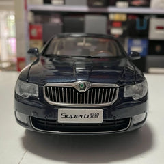 [OEM] 1:18 Skoda 2008 Superb B6 Blue Model Car Die-Cast