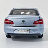 Skoda 2008 Superb B6 Blue 1:18 diecast model car by OEM - view 4