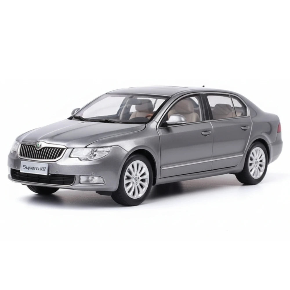 [OEM] 1:18 Skoda 2008 Superb B6 Gray Model Car Die-Cast