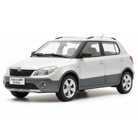 [OEM] 1:18 Skoda 2009 Fabia Scout Gray Model Car Die-Cast