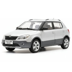 [OEM] 1:18 Skoda 2009 Fabia Scout Gray Model Car Die-Cast