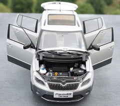 [OEM] 1:18 Skoda 2009 Fabia Scout Gray Model Car Die-Cast
