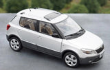 [OEM] 1:18 Skoda 2009 Fabia Scout グレー モデルカー Die-Cast