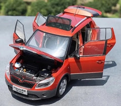 [OEM] 1:18 Skoda 2009 Fabia Scout Orange Model Car Die-Cast