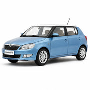 OEM Skoda 2012 Fabia bleu 1:18 – voiture miniature de collection en métal moulé