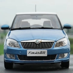 [OEM] 1:18 Skoda 2012 Fabia Blue Model Car Die-Cast