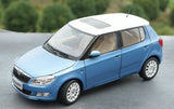[OEM] 1:18 Skoda 2012 Fabia Blue Model Car Die-Cast
