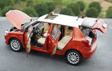[OEM] 1:18 Skoda 2012 Fabia Orange Model Car Die-Cast