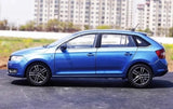 [OEM] 1:18 Skoda 2013 Rapid Spaceback blauw modelauto Die-Cast