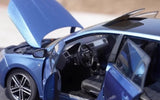 [OEM] 1:18 Skoda 2013 Rapid Spaceback blauw modelauto Die-Cast