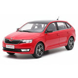 [OEM] 1:18 Skoda 2013 Rapid Spaceback Red Model Car Die-Cast