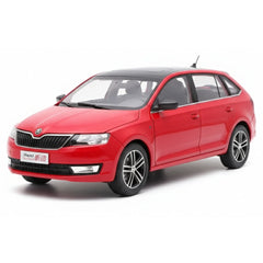 [OEM] 1:18 Skoda 2013 Rapid Spaceback Red Model Car Die-Cast