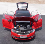 [OEM] 1:18 Skoda 2013 Rapid Spaceback Red Model Car Die-Cast