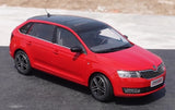 [OEM] 1:18 Skoda 2013 Rapid Spaceback Red Model Car Die-Cast