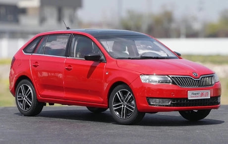 [OEM] 1:18 Skoda 2013 Rapid Spaceback Red Model Car Die-Cast