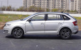 [OEM] 1:18 Skoda 2013 Rapid Spaceback シルバー モデルカー Die-Cast