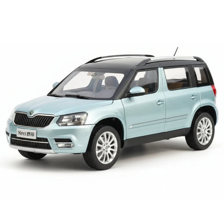 [OEM] 1:18 Skoda 2013 Yeti Blue Model Car Die-Cast