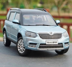 [OEM] 1:18 Skoda 2013 Yeti Blue Model Car Die-Cast