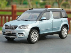 [OEM] 1:18 Skoda 2013 Yeti Blue Model Car Die-Cast