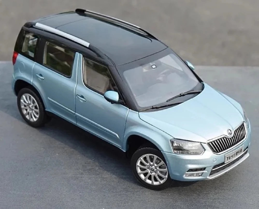 [OEM] 1:18 Skoda 2013 Yeti sininen pienoismalli Die-Cast