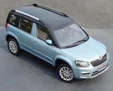 [OEM] 1:18 Skoda 2013 Yeti sininen pienoismalli Die-Cast