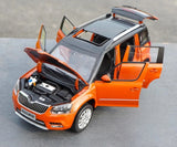 [OEM] 1:18 Skoda 2013 Yeti Orange Model Car Die-Cast
