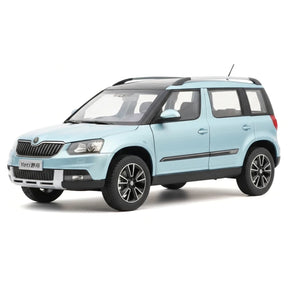 [OEM] 1:18 Skoda 2013 Yeti Outdoor Blue Model Car Die-Cast